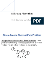 Dijkstra's Algorithm: Slide Courtesy: Uwash, UT