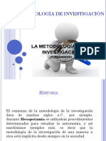 Metodología de Investigación