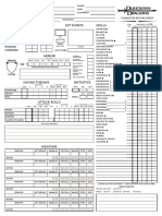 Character Sheet 2.2 A4 PDF