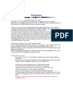 Resistors: Rating Electric Power