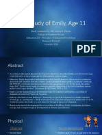 Case Study of Emily, Age 11