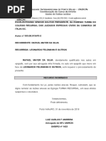 Peça Recurso Inominado