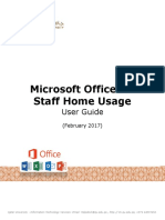 Microsoft Office For Staff Home Usage - English