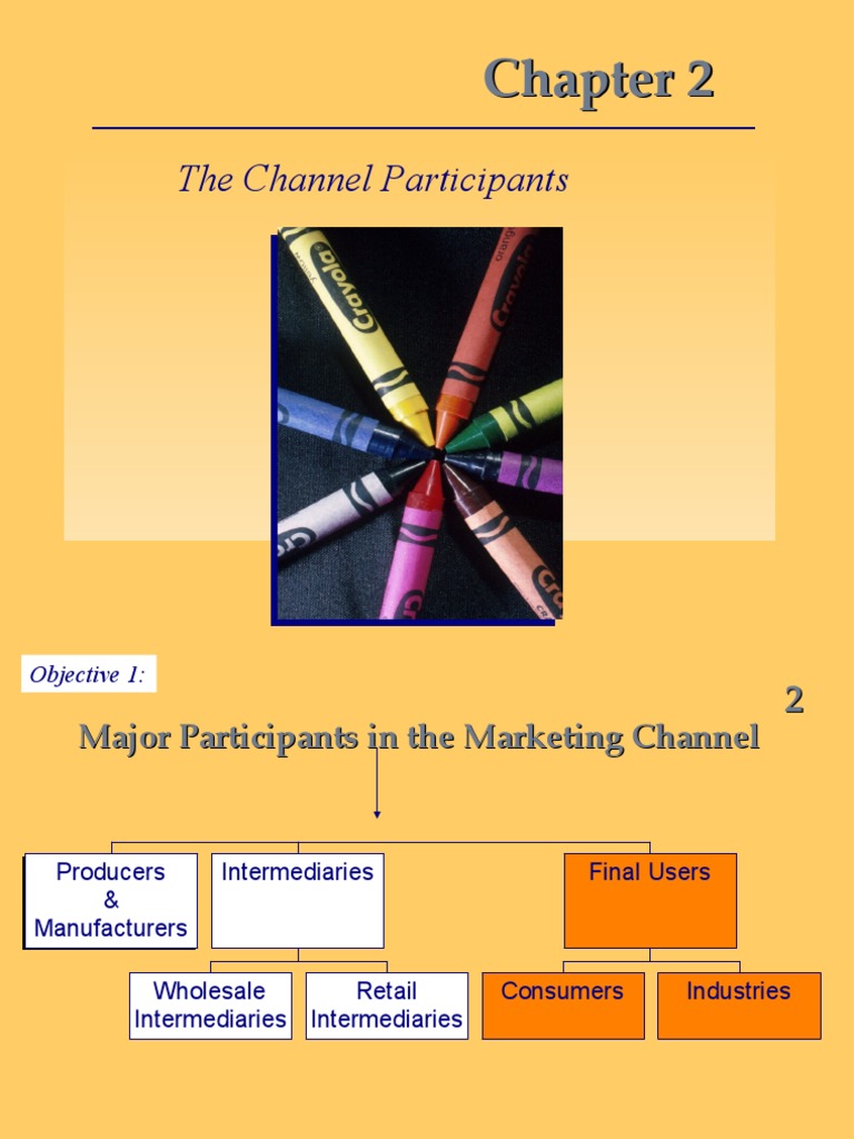 Marketing Channel Participants Overview | PDF | Retail | Merchandising