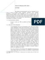 Resistência à ditadura e críticas ao PCB em Marighella