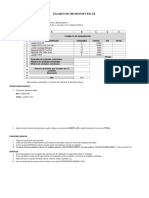 Examen Final Excel - 2018