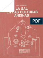 La Sal en Las Culturas Andinas PDF