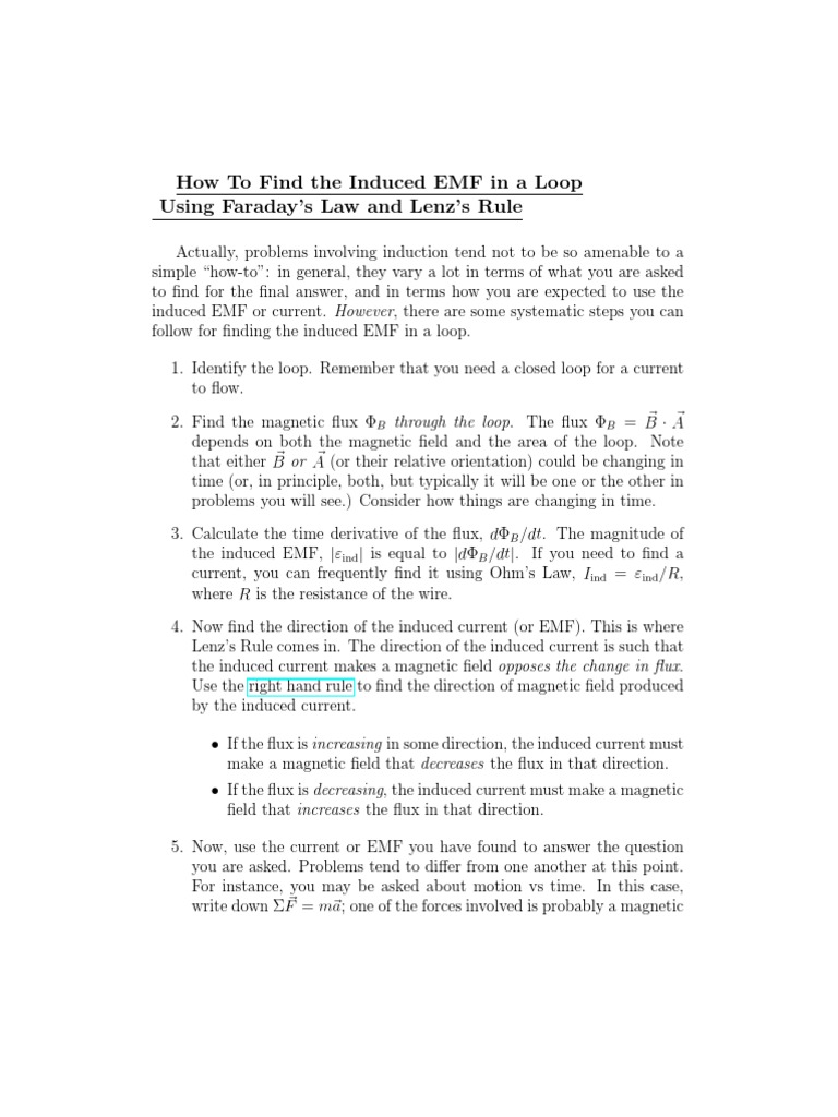 Faraday Howto | PDF