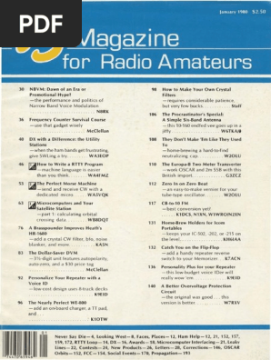 Audio, PDF, Radio