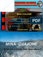 Mina Cuajone Superado