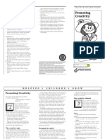 (Parenting) Promoting Creativity PDF