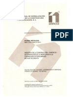 NMX-C-083-ONNCCE-2014 Resistencia A La Compresión de Cilindros PDF