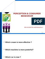 Perception & Consumer Behaviour: How We See The World Around Us !
