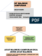 Ayat Majmuk Campuran Lebih Daripada Dua Jenis Ayat