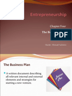 Chapter Four: The Business Plan