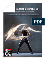 Night Parade Performer: Adventurers League Build Guide