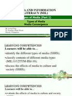 Types of Media Lesson 4 PDF