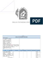 Área Conferencial de Testimonio Cristiano
