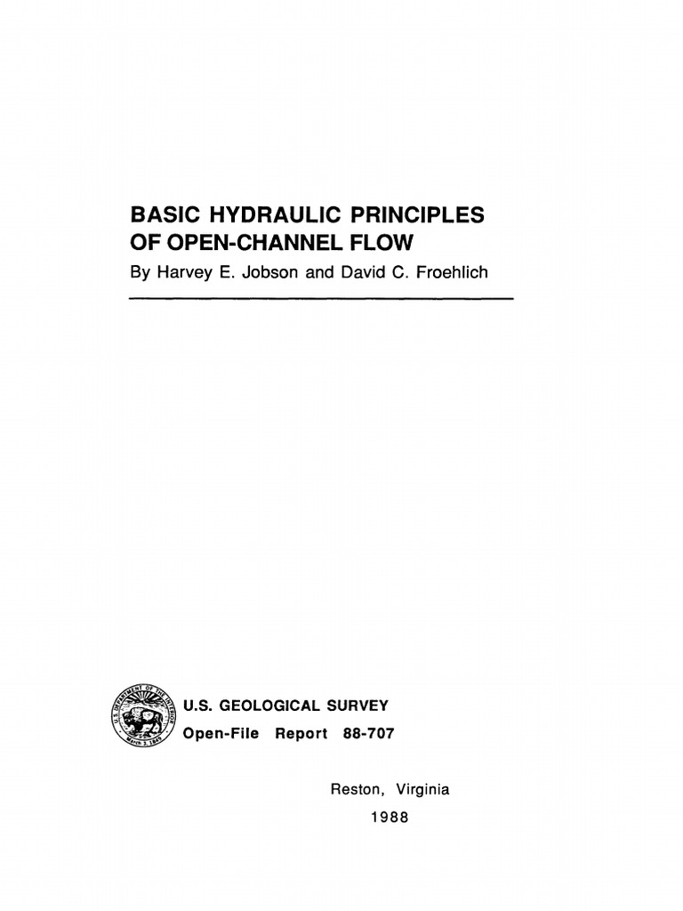 Basic Hydraulic Principles PDF PDF Viscosity Reynolds Number