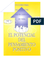 El Potencial Del Pensamiento Positivo - Anthony Strano