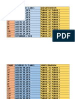 Sched of Games Final