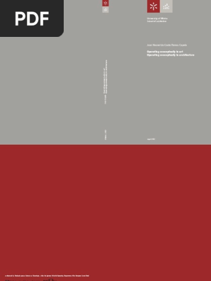 1 Operating Conceptually Thesis Bibliography