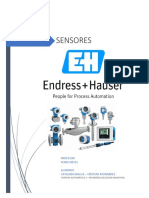 Sensores Endress Hausel