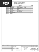 Pressure Sewerage Drawing Index