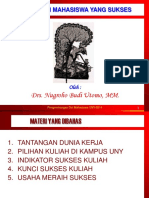 Menjadi Mahasiswa Yang Sukses