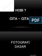 MENGENAL DASAR FOTOGRAFI