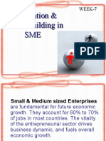 Job Creation & Career Building in SME