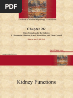 Download Guyton  Hall Physio  Chapter 26 Urine Formation by the Kidneys by MedSchoolStuff SN39513136 doc pdf