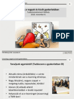 E-Learning A Kicsik És Nagyok Gyakorlatában - TM Műhely - 181108 - Gyulay Tibor