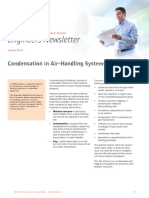 Condensation in AHU Systems ENewsleter