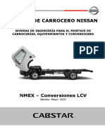 Manual de Carrocero Nissan Normas de Ingeniería Para El Montaje de Carrocerías, Equipamientos y Conversiones (1)