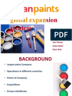 Asian Paints' Global Expansion Strategy