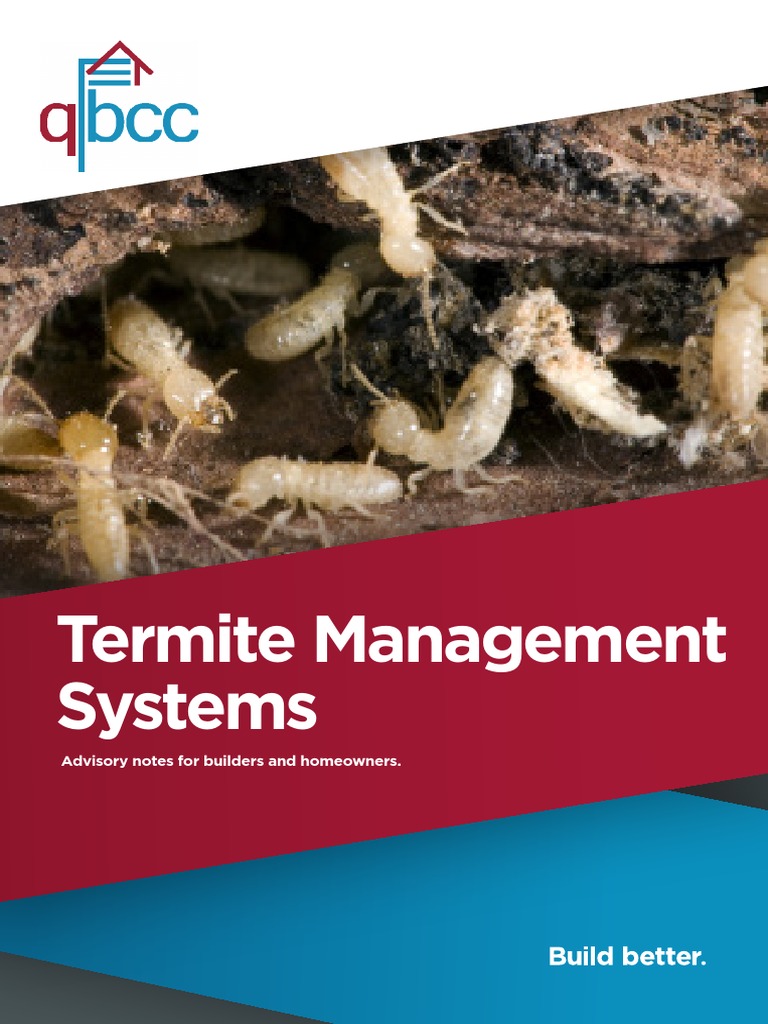 Termite Management Systems Overview | PDF | Lumber | Concrete
