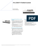 HP Scanjet Pro 2500 F1 Flatbed Scanner