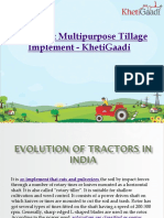 Rotavator Multipurpose Tillage Implement