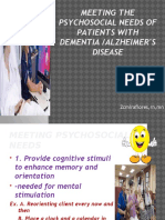 Meeting the Psychosocial needs of patients with dementia.pptx