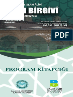 Birgivi Sempozyum Program