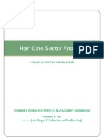 Hair Care Sector Analysis