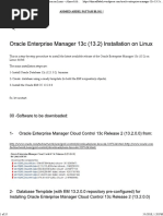 Oracle Enterprise Manager 13c