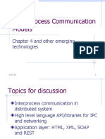Inter-Process Communication Models: Chapter 4 and Other Emerging Technologies