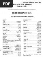 Suzuki DT50, DT60, DT65 Service Manual | PDF | Carburetor | Throttle
