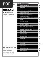 2006 Nissan Almera Classic B10 Service Repair Manual PDF