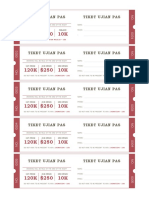 Tiket Ujian Pas Tiket Ujian Pas