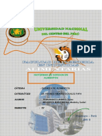 Isotermas de sorción de agua en alimentos