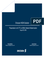 BSNL Net Work Migration Erricsson NGN PDF