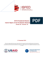 ISFED Runoff Pre-Election Interim Report - 2018 Presidential Elections